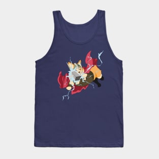 Thorgi Corgi Champion of Asgard Tank Top